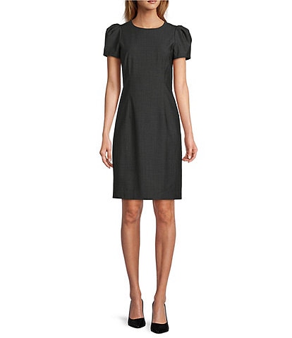 Antonio Melani Short Balloon Sleeve Piper Dress