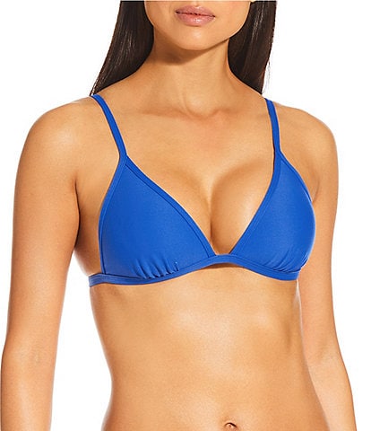 Antonio Melani Solid Molded Triangle Swim Top