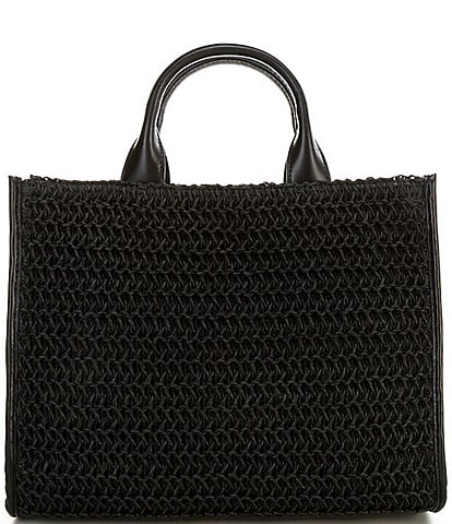 Antonio Melani Straw Raffia Book Tote Bag
