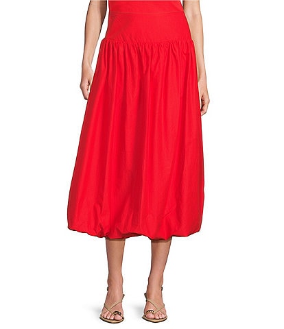 Antonio Melani Tiana A-Line Bubble Hem Skirt