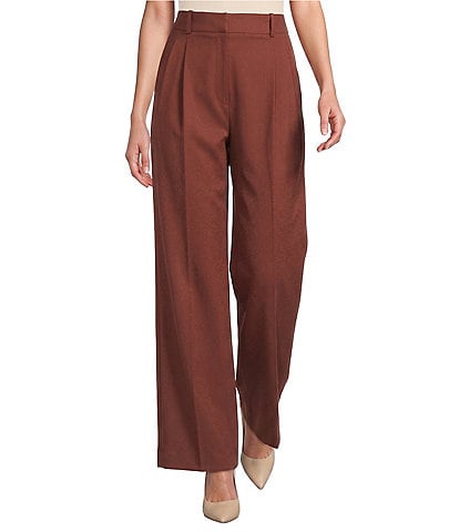 Antonio Melani Twill Vera Stretch Flat Front Pant