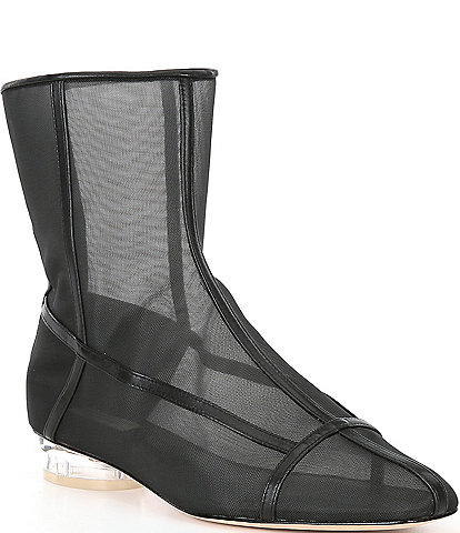 Antonio Melani x Elizabeth Damrich Femme Cage Mesh Dress Booties