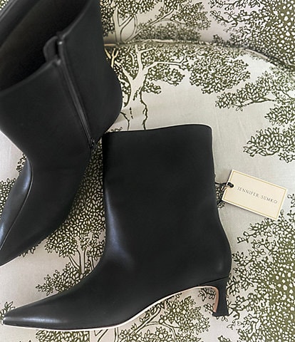 Antonio Melani x Jennifer Sumko Tina Leather Dress Boots