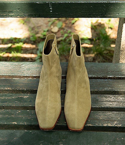 Antonio Melani x Kristen Nichols George Suede Low Heel Booties