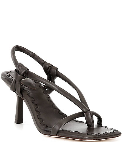 Antonio Melani x M.G. Style Brooks II Leather Slingback Dress Sandals