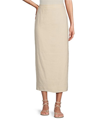 Antonio Melani x M.G. Style Riviera Coordinating Linen Blend Skirt