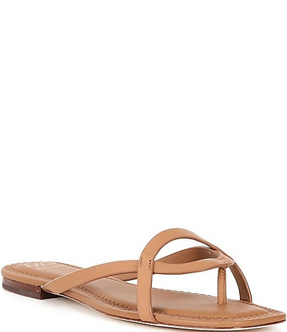 Antonio Melani x M.G. Style William Leather Thong Flat Sandals