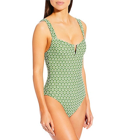 Antonio Melani x Style by Simkins Charlsie V-Wire One Piece Swimsuit