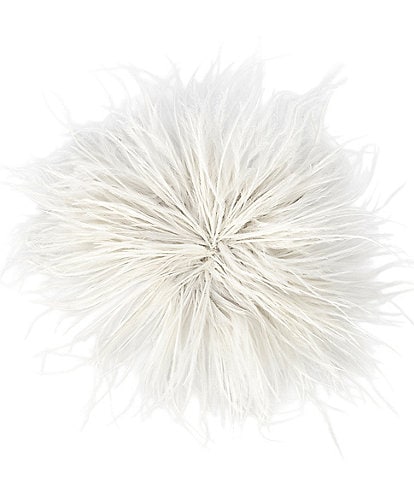 Antonio Melani Ostrich Feather Pin
