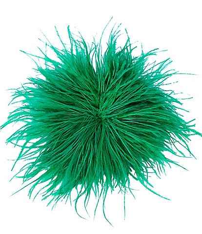 Antonio Melani Ostrich Feather Pin