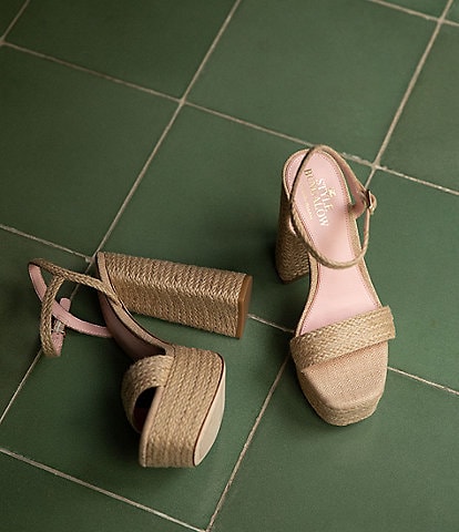 Antonio Melani x The Style Bungalow Just Jute Platform Espadrille Sandals
