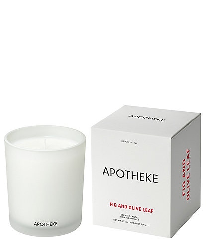APOTHEKE Fig and Olive Classic Scented Candle, 10.5 oz.