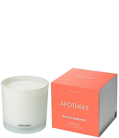 APOTHEKE Sea Salt Grapefruit 3-Wick Scented Candle, 26 oz.