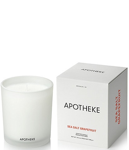 APOTHEKE Sea Salt Grapefruit Classic Candle, 10.5 oz.
