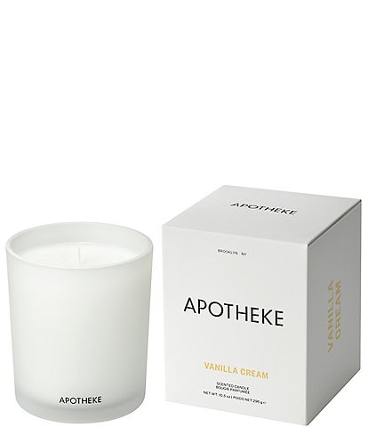 APOTHEKE Vanilla Cream Classic Scented Candle, 10.5 oz.