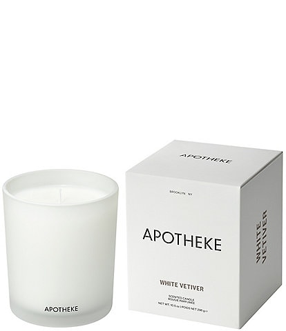 APOTHEKE White Vetiver Classic Candle, 10.5 oz.
