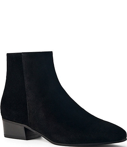 Aquatalia Fuoco Water Resistant Suede Ankle Booties