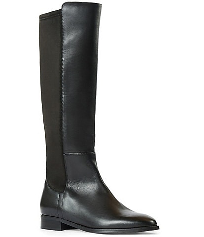 Aquatalia Sabrena Stretch Suede Neoprene Tall Boots