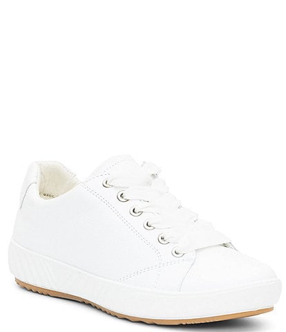 ara Alexandria Leather Lace Up Sneakers