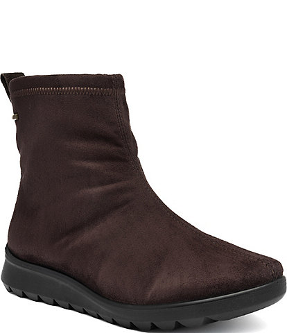 ara Trillium Hydro Microsuede Waterproof Ankle Booties