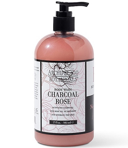 Archipelago Charcoal Rose Body Wash