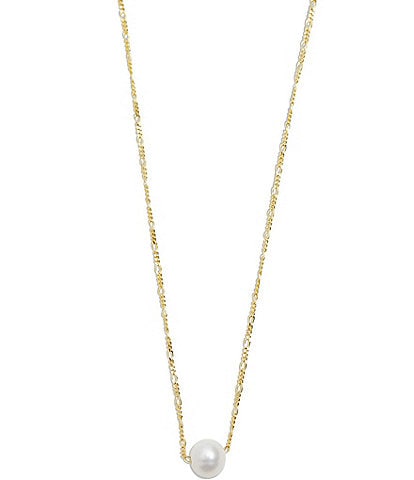 Argento Vivo Bold Pearl Short Pendant Necklace