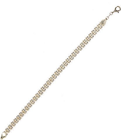 Argento Vivo Dainty Watch Band Chain Line Bracelet