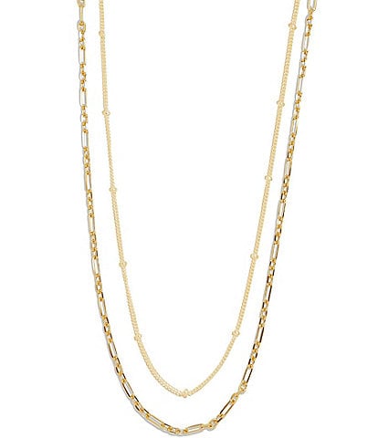 Argento Vivo Double Chain Multi Strand Necklace