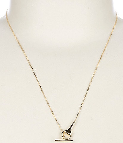 Argento Vivo Equestrian Short Pendant Necklace