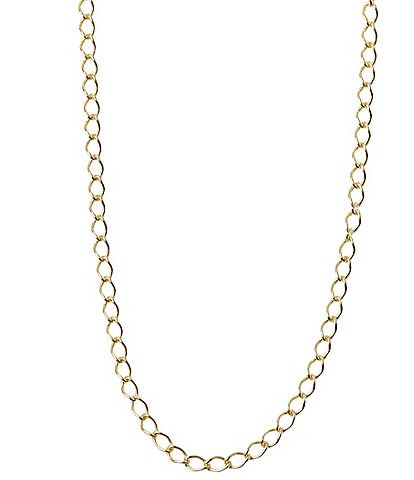 Argento Vivo Gold Woven Chain Necklace