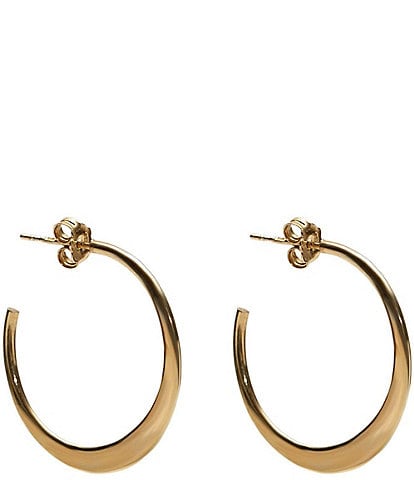 Argento Vivo Graduated Hoop Earrings