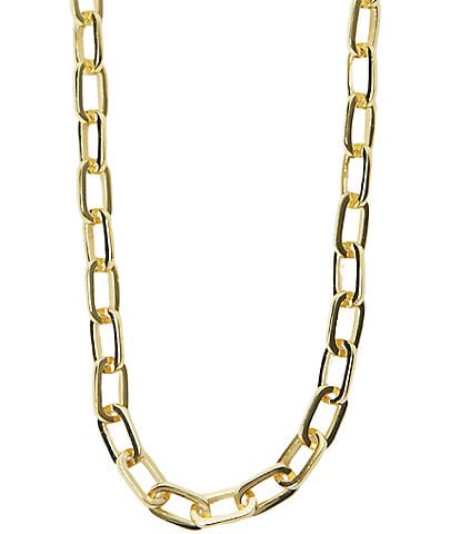 Argento Vivo Link Sterling Silver Chain Necklace