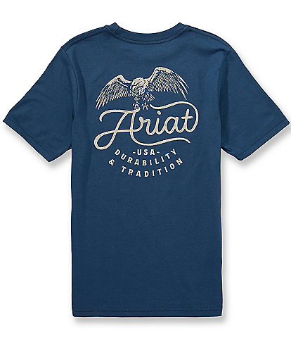 Ariat Big Boys Short-Sleeve Drop Down Eagle T-Shirt