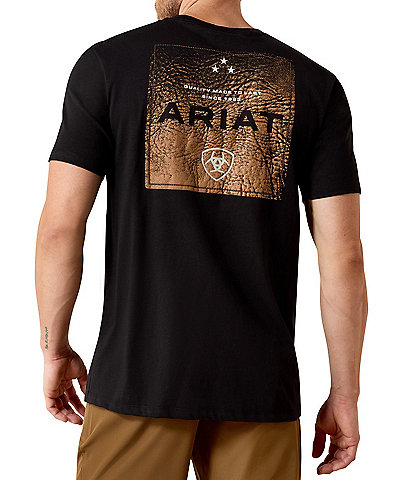 Ariat Boot Leather Patch Short Sleeve T-Shirt