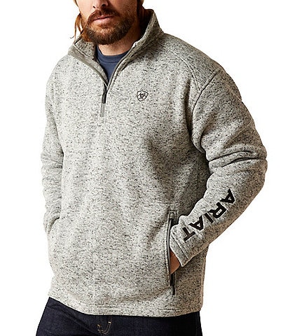 Ariat Caldwell Logo 1/4 Zip Sweater