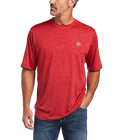Ariat Charger Vertical Flag Short-Sleeve Jersey Graphic T-Shirt