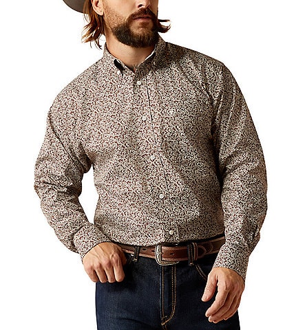 Ariat Classic Fit Gerard Long Sleeve Woven Shirt