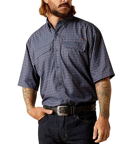 Ariat Classic Fit Short Sleeve VentTEK™ Outbound Printed Shirt