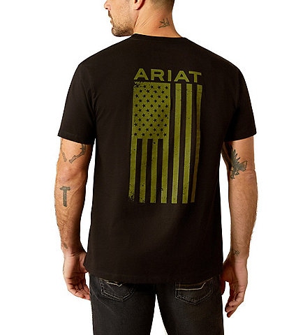 Ariat Freedom Flag Short Sleeve Graphic T-Shirt