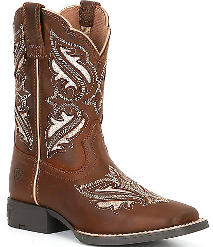 Ariat Girls' Round Up Bliss Western Boots (Toddler)