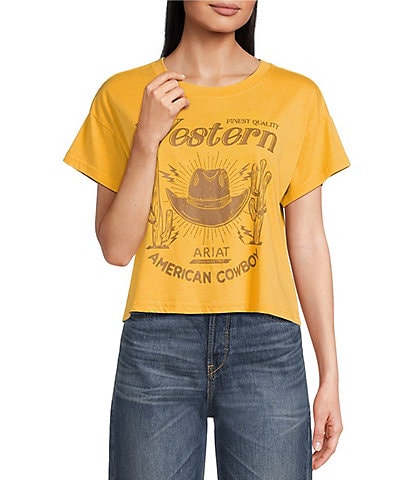 Ariat Gold Rush Western Boxy T-Shirt