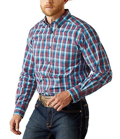 Ariat Men's Pro Series Smith Classic Fit Plaid Shirt
