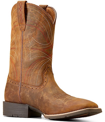 Ariat Men's Sport Wide Square Toe Western Boots