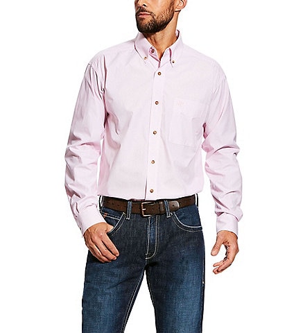 Ariat Pink Men's Casual Button-Up Shirts | Dillard's