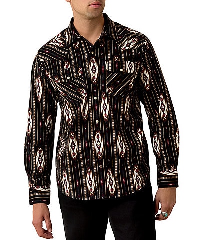 Ariat Retro Holbert Printed Corduroy Shirt