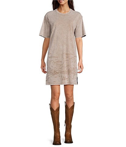Ariat Road Trip Short Sleeve Tee Dress