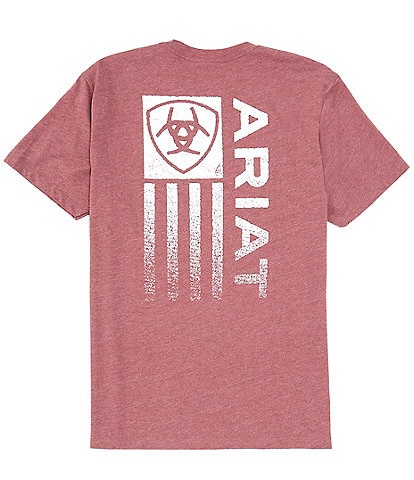 Ariat Short Sleeve Minimalist Flag Graphic T-Shirt