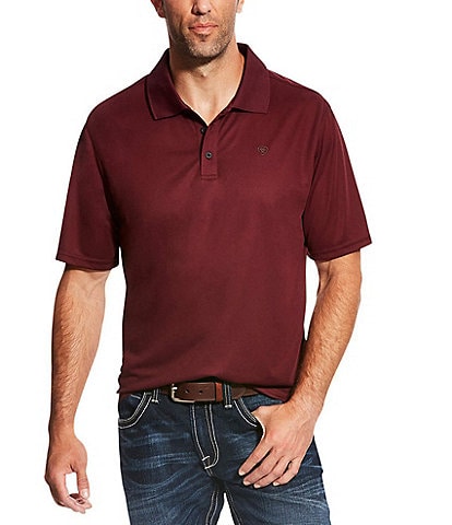 Ariat Short Sleeve TEK Polo Shirt