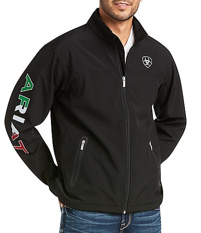 Ariat Team Softshell Mexico Water-Resistant Full-Zip Jacket