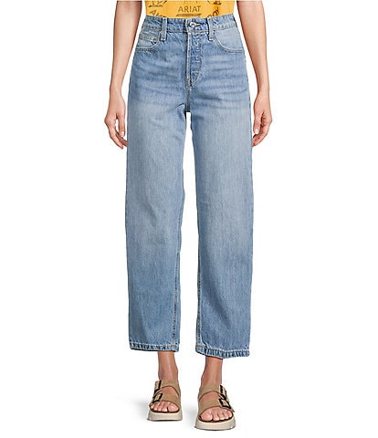 Ariat Ultra High Rise Tomboy Straight Leg Jeans